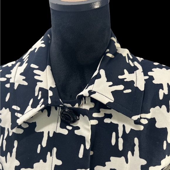 RAFAELLA, SZ 10, BLACK/WHITE, BUTTON UP BLAZER - Picture 9 of 12